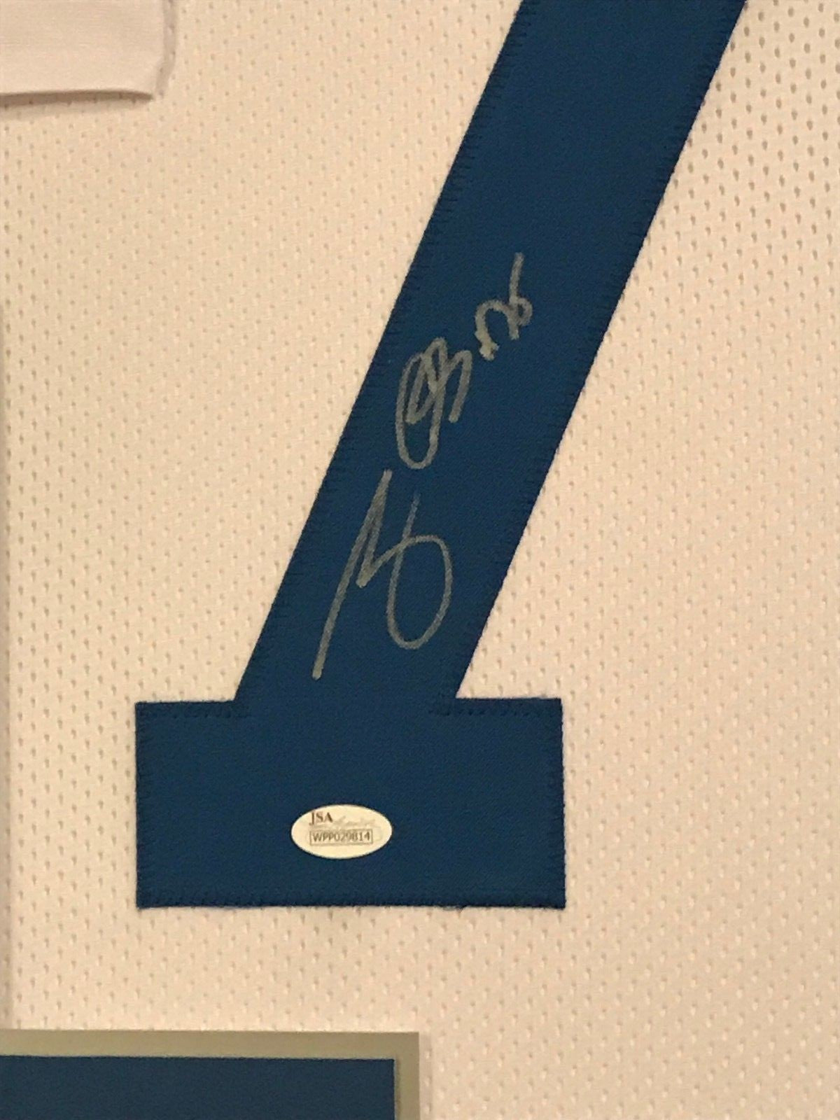 Framed Tony Casillas Autographed Signed Dallas Cowboys Jersey Jsa Coa