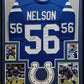 Framed Indianapolis Colts Quenton Nelson Signed Jersey Jsa Coa