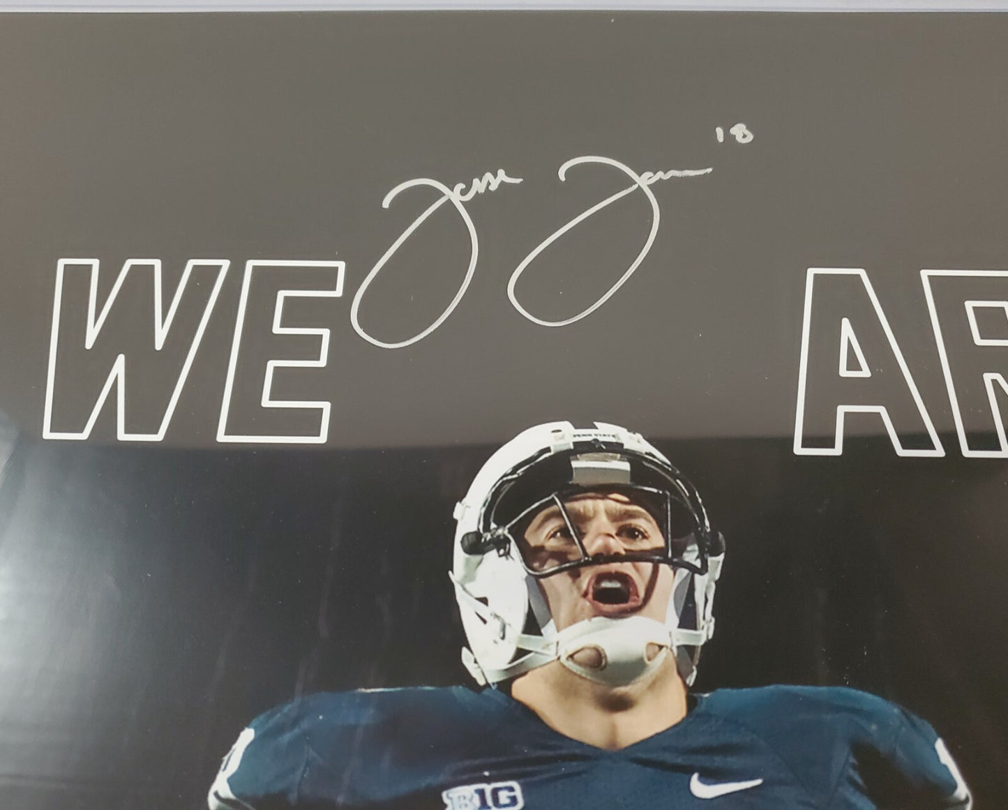 Jesse James Autographed Signed Penn State 16X20 Photo Jsa  Coa