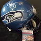 Seattle Seahawks Bobby Engram Autographed Full Size Replica Helmet Jsa Coa