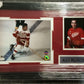 Framed Signed Alex Delvecchio Detroit Redwings 8X10 Photo Collage Jsa Coa