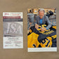 Framed Pittsburgh Penguins Tom Barrasso Autographed Signed Jersey Jsa Coa