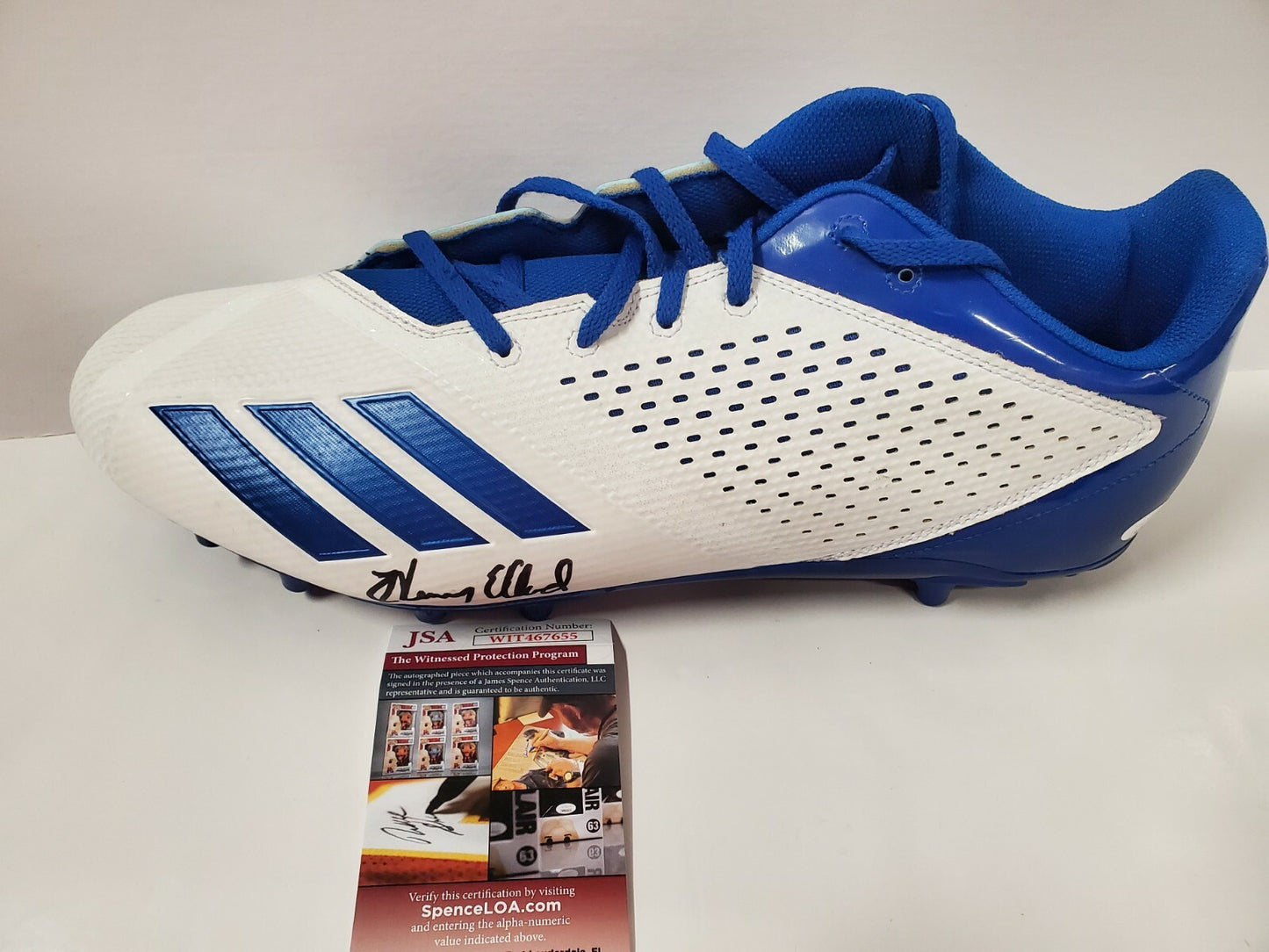 Henry Ellard Autographed Signed Cleat Jsa Coa