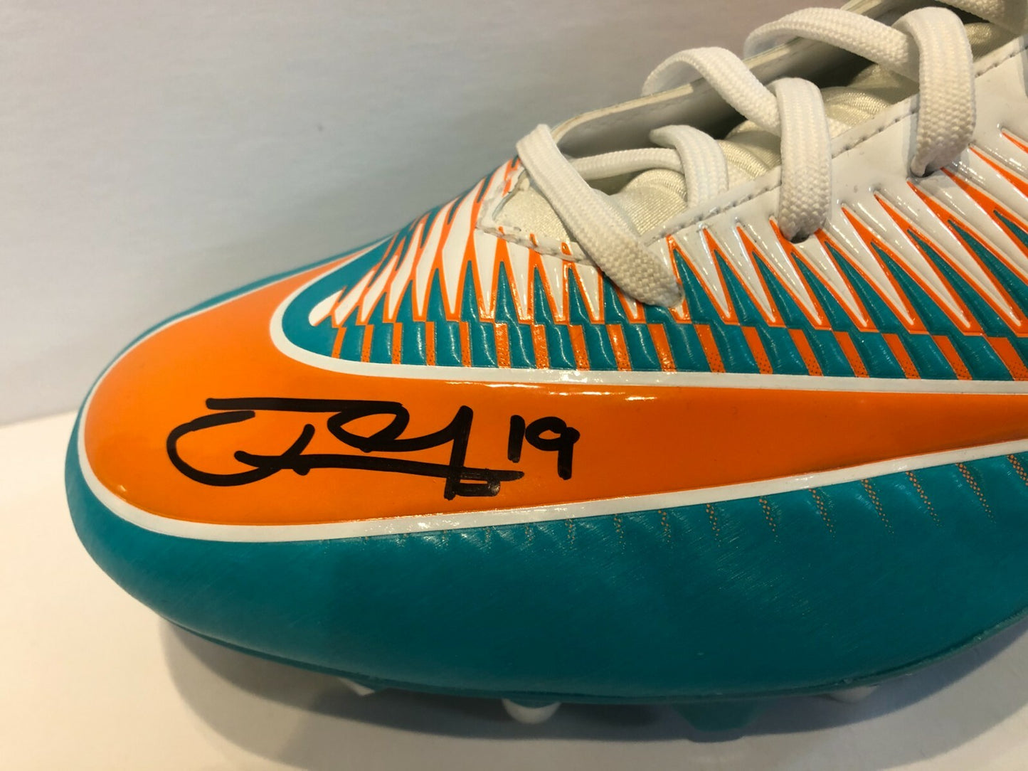 Miami Dolphins Jakeem Grant Autographed Signed Nike Cleat Jsa Coa
