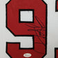 Framed Chicago Bulls Dennis Rodman Autographed Signed Jersey Jsa Coa