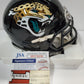 Jacksonville Jaguars Tyson Campbell Signed Speed Mini Helmet Jsa Coa