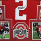 MVP Authentics Framed Ohio State Buckeyes Jk Dobbins Autographed Signed Jersey Jsa Coa 540 sports jersey framing , jersey framing