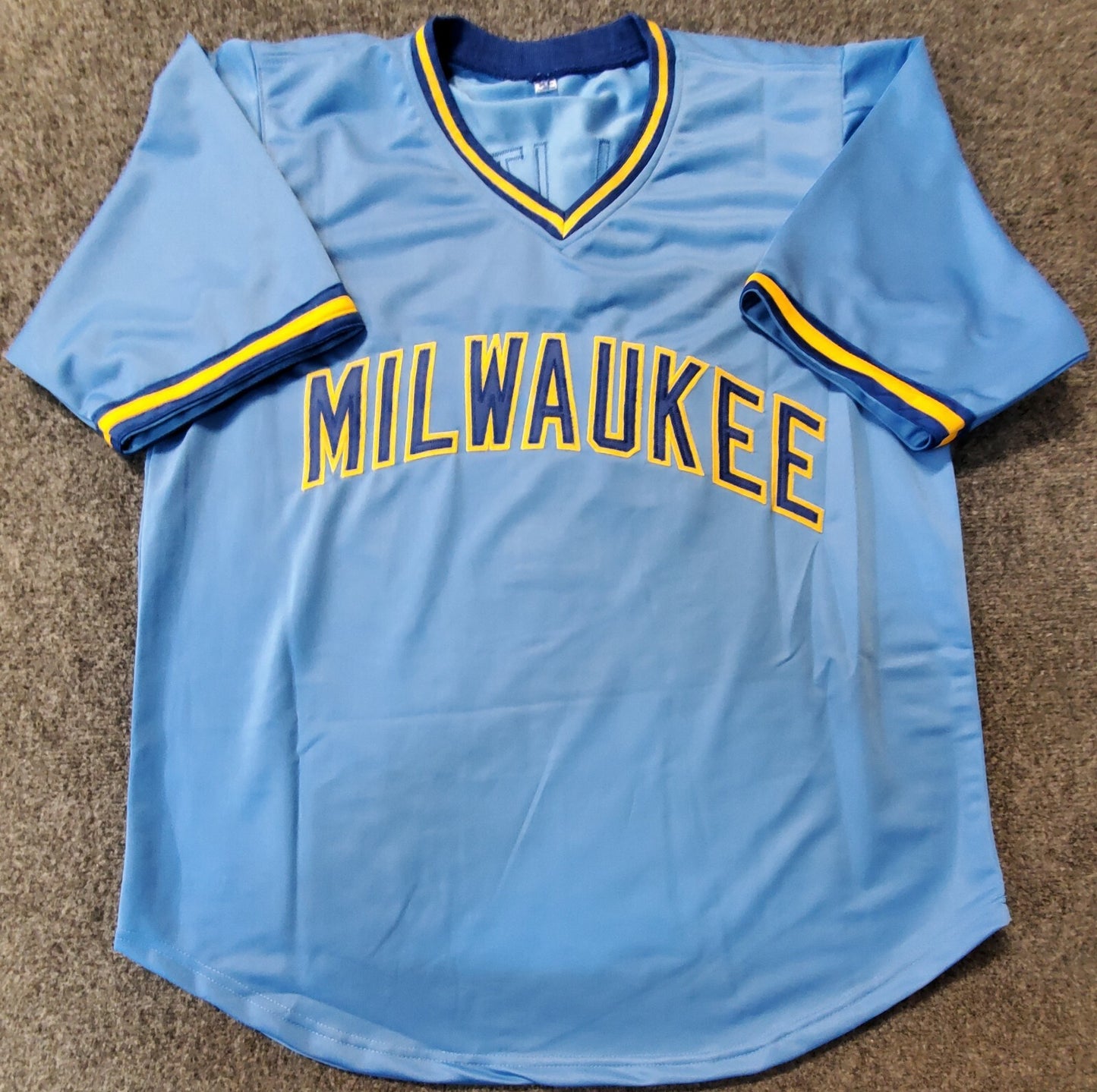 Milwaukee Brewers Paul Molitor Autographed Signed Jersey Jsa Coa