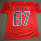 Houston Texans Cade Stover Autographed Signed Jersey Beckett Hologram