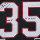 Framed Texas Tech Red Raiders Zach Thomas Autographed Inscribed Jersey Jsa