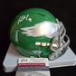 Philadelphia Eagles Fletcher Cox Autographed Signed Kelly Mini Helmet Jsa Coa