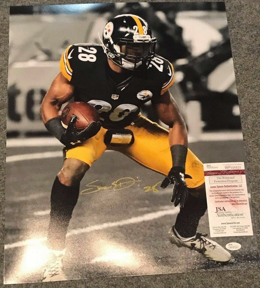Sean Davis Autographed Signed Pittsburgh Steelers 16X20 Photo Jsa  Coa