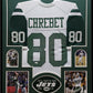 Framed New York Jets Wayne Chrebet Autographed Signed Jersey Jsa Coa