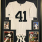 Framed N.Y. Yankees Miguel Andujar Autographed Signed Jersey Beckett Coa