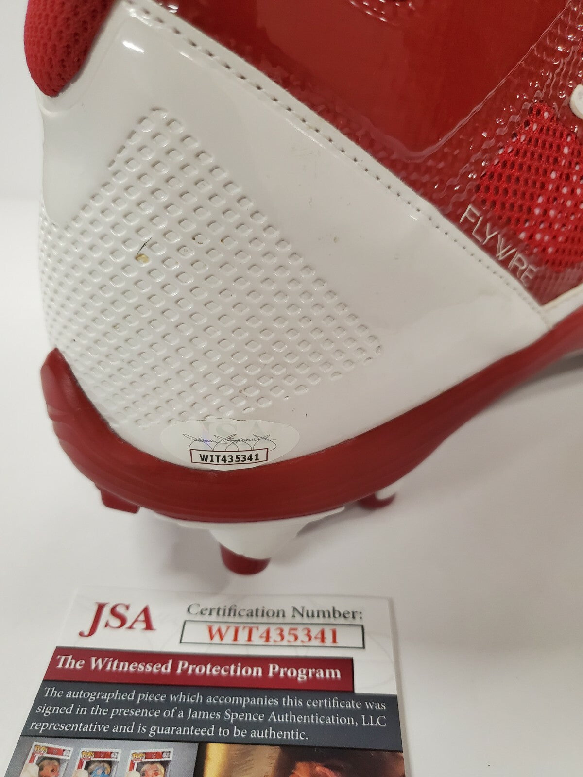 Oklahoma Sooners Marquise Brown Autographed Signed Nike Cleat Jsa Coa