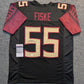 Florida State Seminoles Braden Fiske Autographed Signed Jersey Jsa Coa