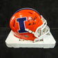 Illinois Fighting Illini Devon Witherspoon Autographed Mini Helmet Beckett Holo