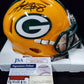 Green Bay Packers Amari Rodgers Autographed Signed Speed Mini Helmet Jsa Coa