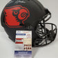 Javian Hawkins Signed Louisville Cardinals Replica Fullsz Eclipse Helmet Jsa Coa