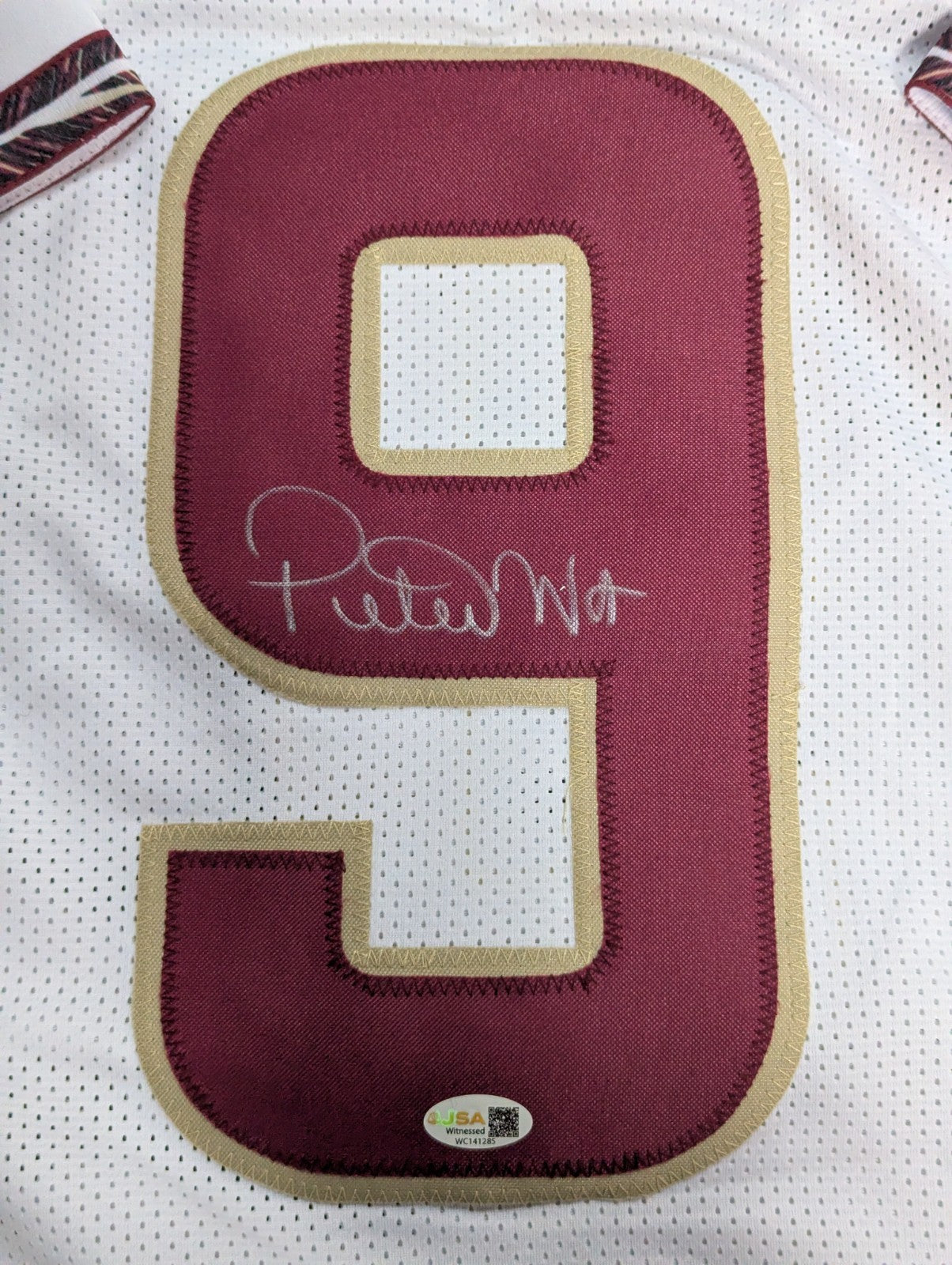 Florida State Seminoles Peter Warrick Autographed Signed Jersey Jsa Coa