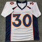 Denver Broncos Caden Sterns Autographed Signed Jersey Jsa  Coa