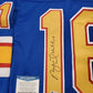 St Louis Blues Brett Hull Autographed Signed Jersey Beckett Coa