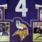Framed Minnesota Vikings Dalvin Cook Autographed Signed Nike Jersey Beckett Holo