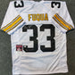 Pittsburgh Steelers John "Frenchy" Fuqua Autographed Signed Insc Jersey Jsa Coa