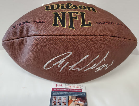 Anquan Boldin Autographed Signed Football Jsa Coa