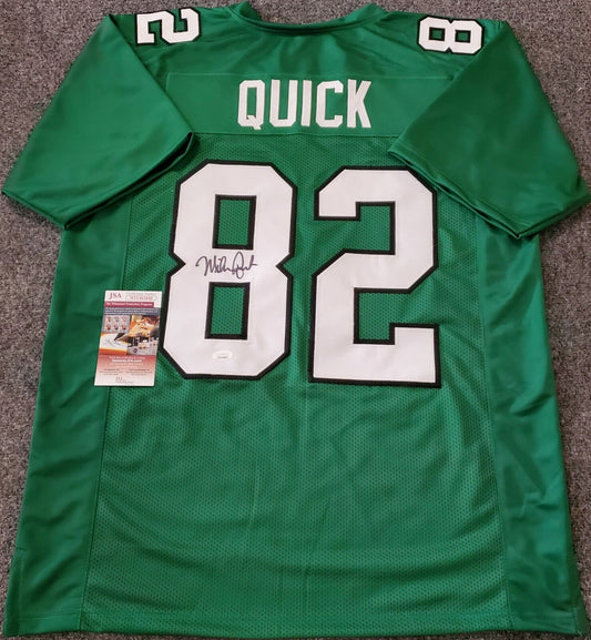 Philadelphia Eagles Mike Quick Autographed Signed Jersey Jsa  Coa