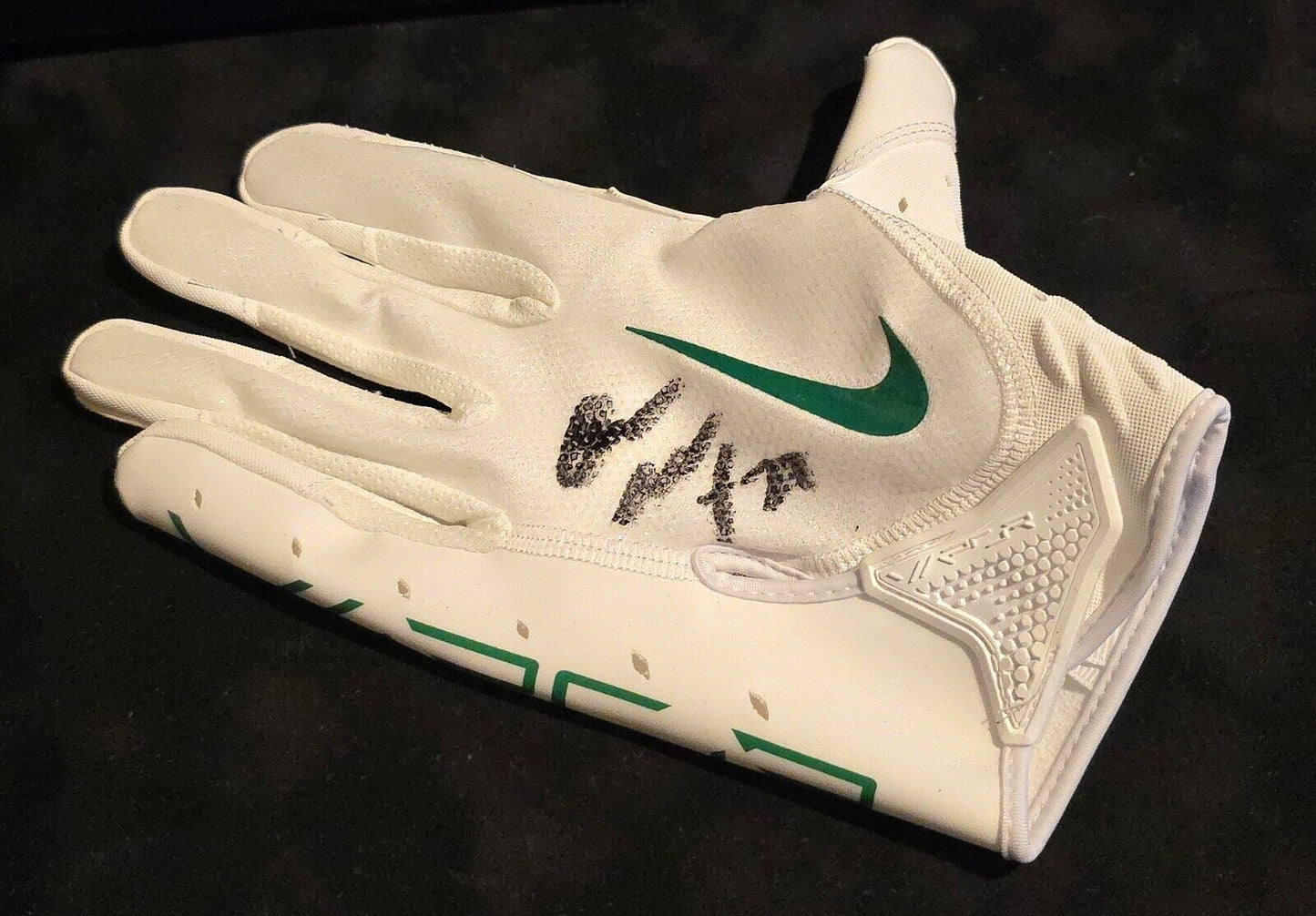 Philadelphia Eagles Quinyon Mitchell Autographed Signed Glove Jsa Coa