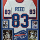 Framed Buffalo Bills Andre Reed Autographed Signed Inscribed  Jersey Jsa Coa