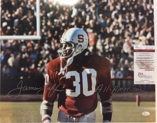 James Lofton Autographed Signed Inscribed Stanford Cardinals 16X20 Photo Jsa Coa