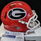 Georgia Bulldogs Chris Smith Autographed Signed Mini Helmet Jsa Coa