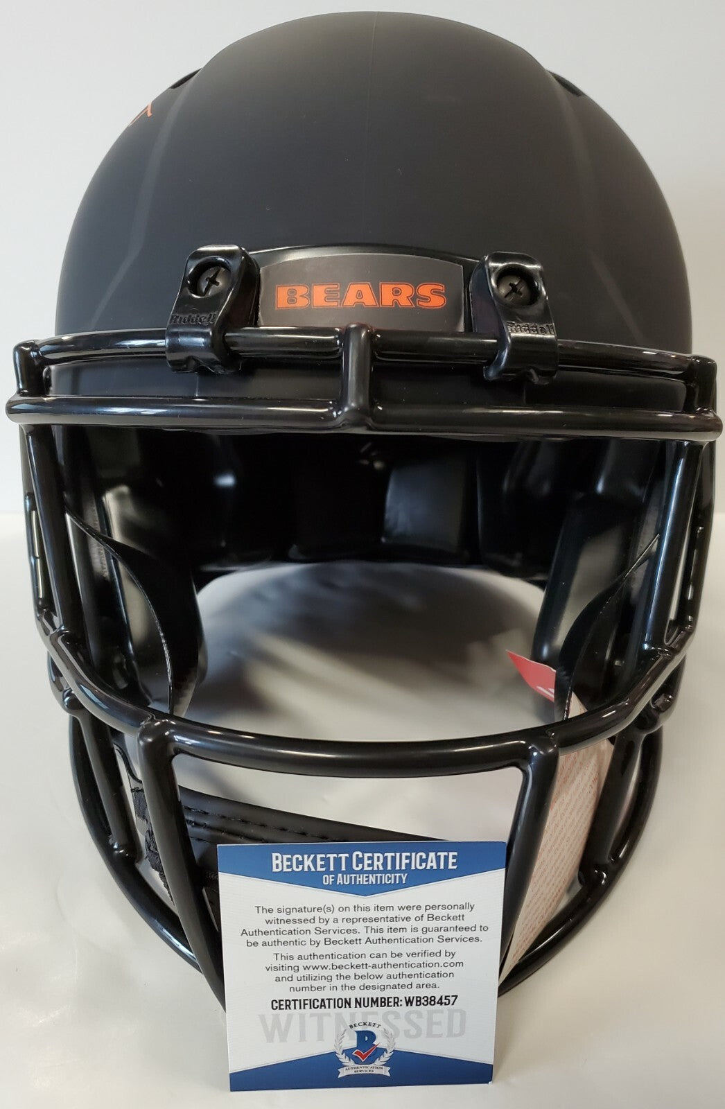 Chicago Bears Lance Briggs Signed Full Size Authentic Eclipse Helmet Beckett Coa