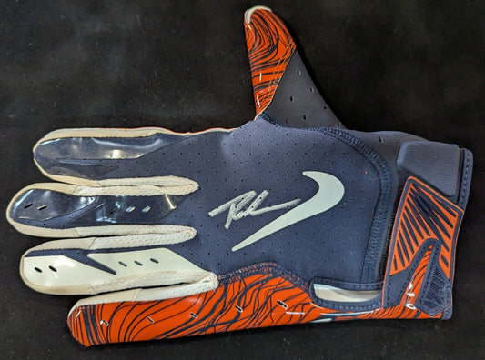 Chicago Bears Roschon Johnson Autographed Signed Glove Beckett Holo