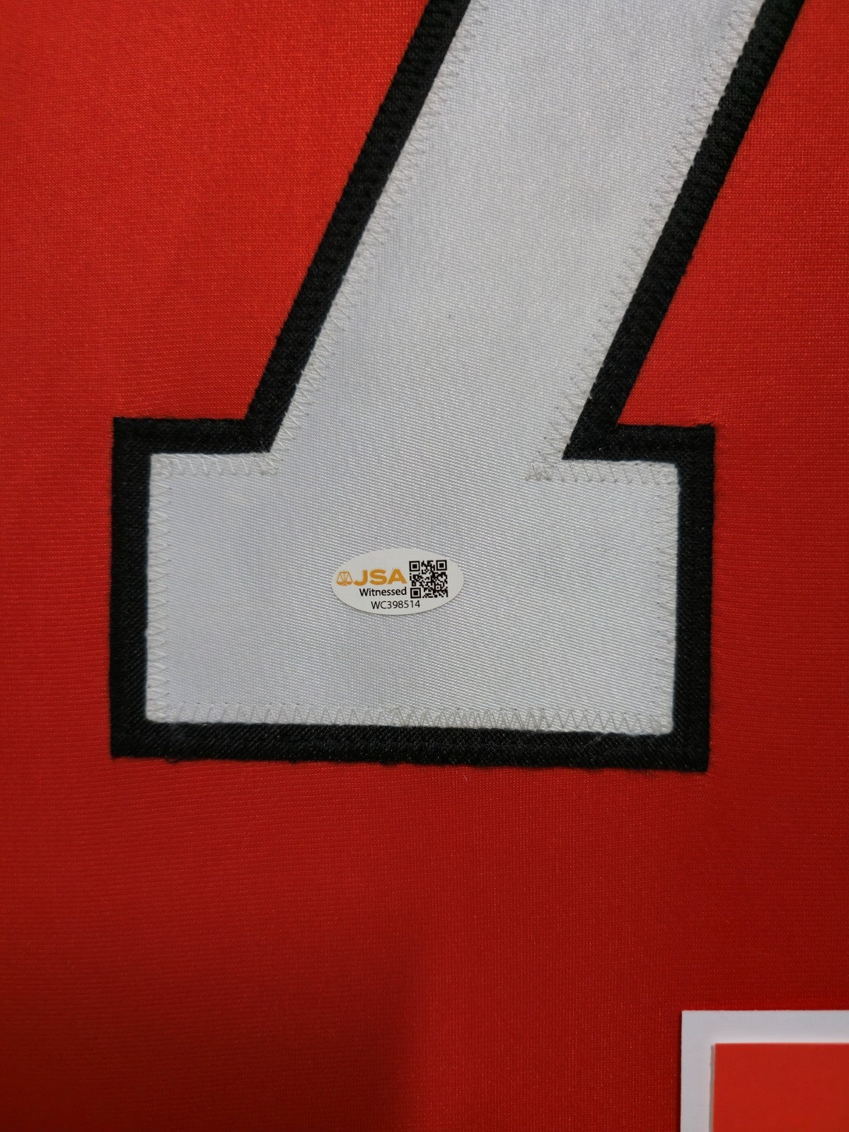 Framed Philadelphia Flyers Ron Hextall Autographed Jersey Jsa Holo