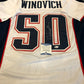 MVP Authentics New England Patriots Chase Winovich Autographed Signed Jersey Beckett Coa 116.10 sports jersey framing , jersey framing