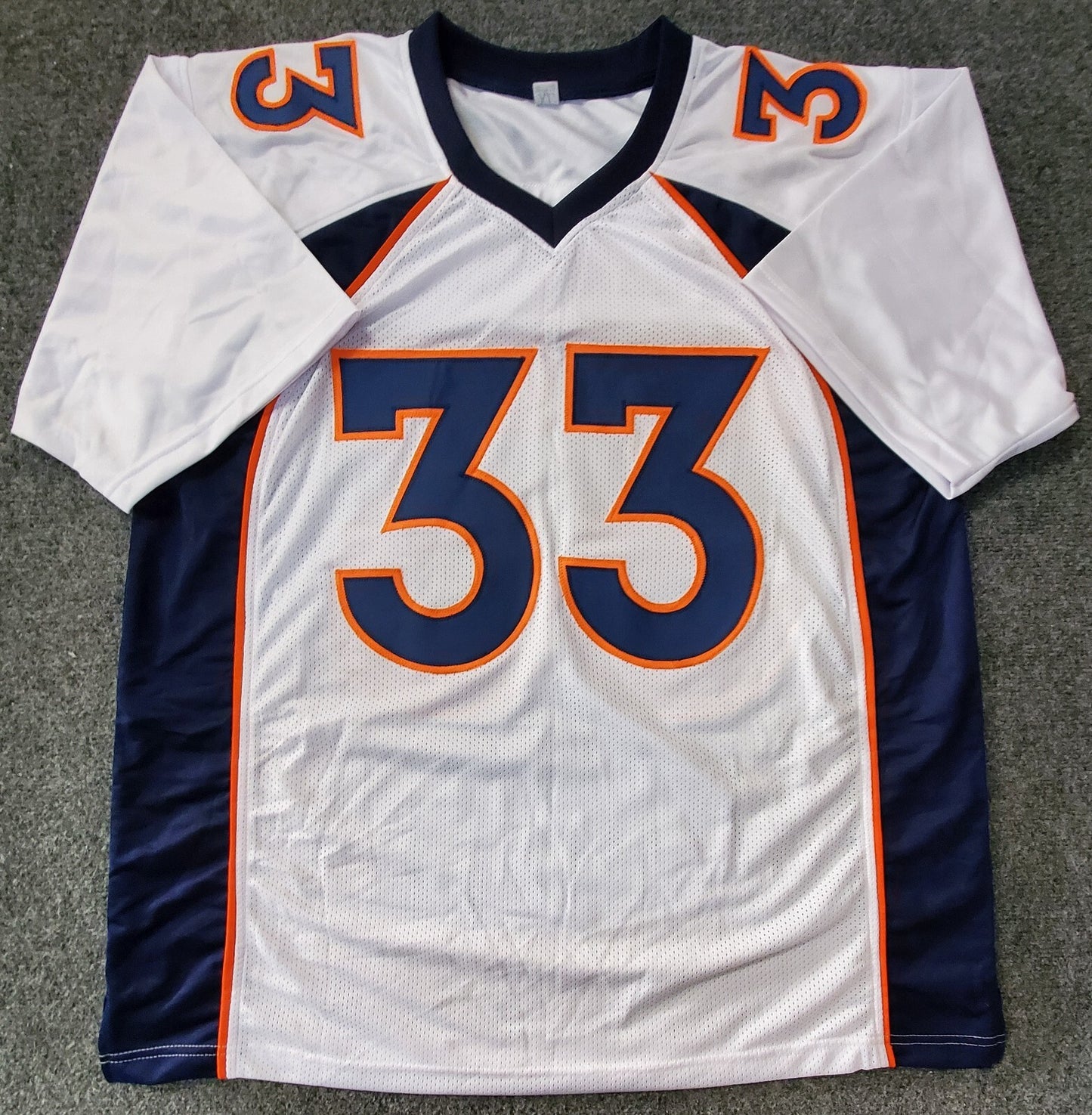Denver Broncos Javonte Williams Autographed Signed Jersey Jsa  Coa