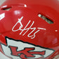 Clyde Edwards-Helaire Signed K.C. Chiefs Speed Authentic Full Sz Helmet Bas Coa