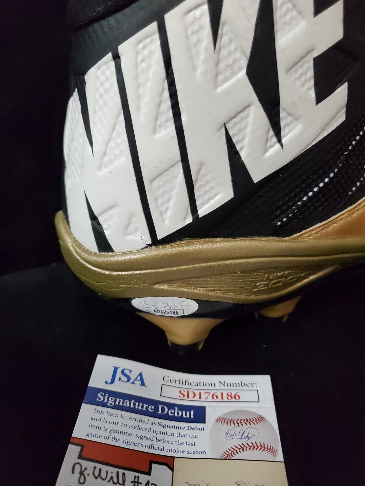 Tyson Campbell Autographed Signed Cleat Jsa Coa