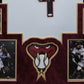 Suede Framed Arizona Diamondbacks Ketel Marte Autographed Signed Jersey Jsa Coa