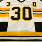 Boston Bruins Gerry Cheevers Autographed Signed Inscribed Jersey Jsa Coa