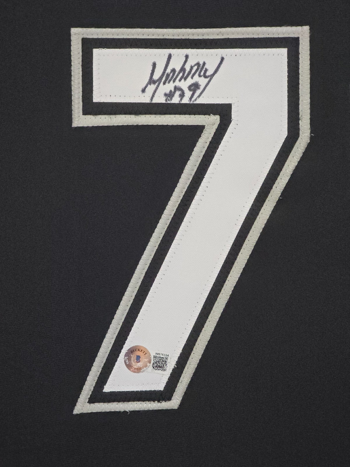 Framed Jose Abreu Autographed Signed Chicago White Sox Beckett Holo