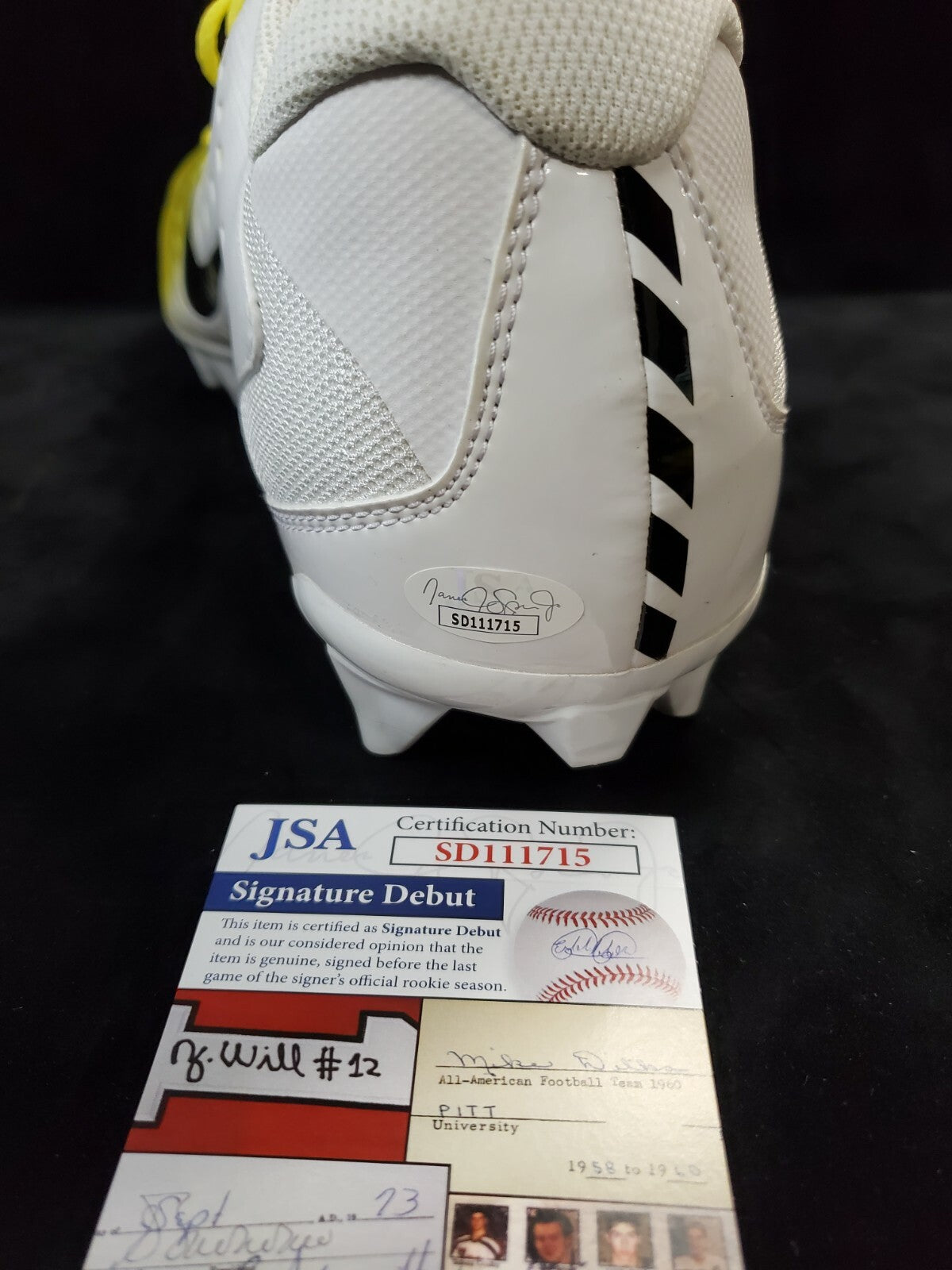 Green Bay Packers Eric Stokes Autographed Signed Cleat Jsa Coa