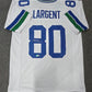 Seattle Seahawks Steve Largent Autographed Inscribed Jersey Beckett Hologram
