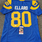 Los Angeles Rams Henry Ellard Autographed Signed Jersey Jsa Coa