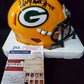 Green Bay Packers Devonte Wyatt Autographed Signed Speed Mini Helmet Jsa Coa