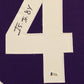Framed Minnesota Vikings Irv Smith Jr Autographed Signed Jersey Beckett Coa