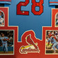 Framed St Louis Cardinals Nolan Arenado Autographed Jersey Beckett Holo
